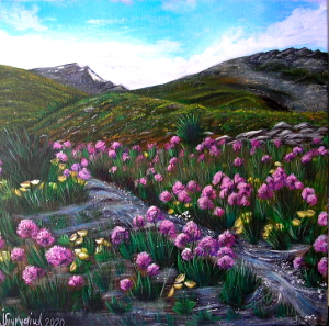 Spring in the mountains 300x297 px