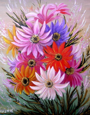 Bouquet of flowers 300x383 px
