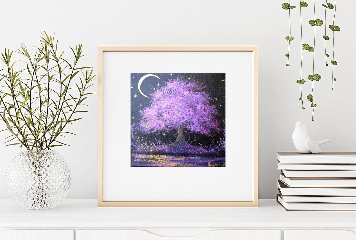 Purple tree