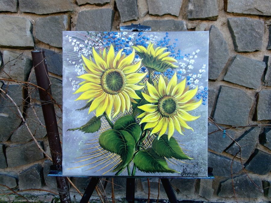 Bouquet of sunflowers